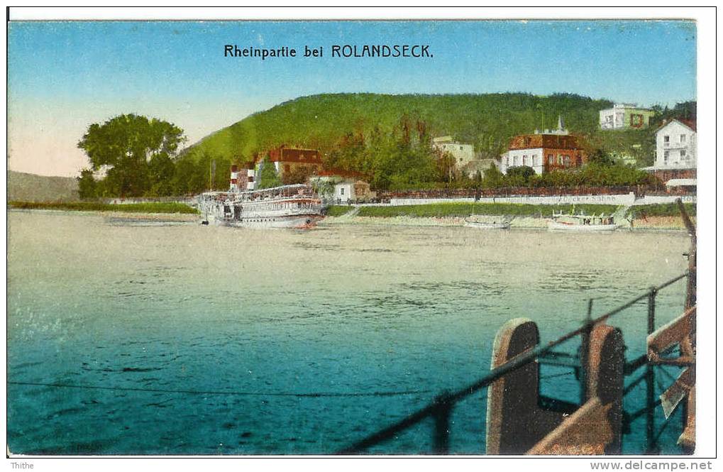 Rheinpartie Bei ROLANDSECK - Bateau - Remagen