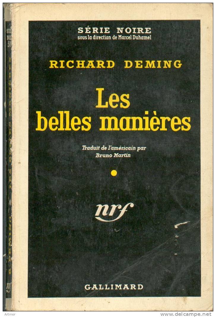 N° 509 - EO 1959 - DEMING - LES BELLES MANIERES - Série Noire