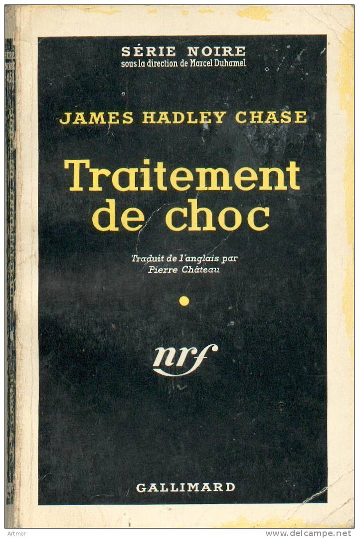 SERIE NOIRE  N° 450 - R 1966 - CHASE - TRAITEMENT DE CHOC - Série Noire