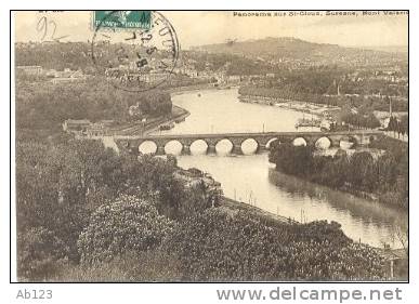 92 SEVRES, Boucle De La Seine Panorama St Cloud, Suresne, Mont Valerien - Sevres