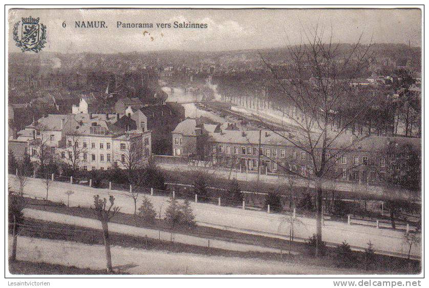 NAMUR PANORAMA VERS SALZINNES - Namur
