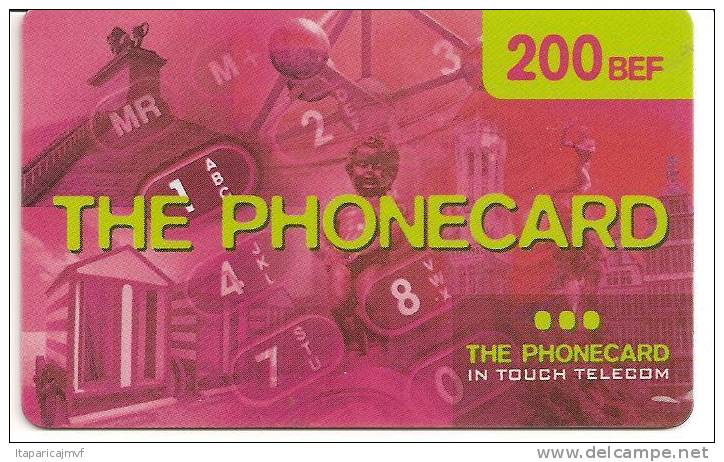 Lelecarte: The Phonecard 200 Bef - Herkunft Unbekannt