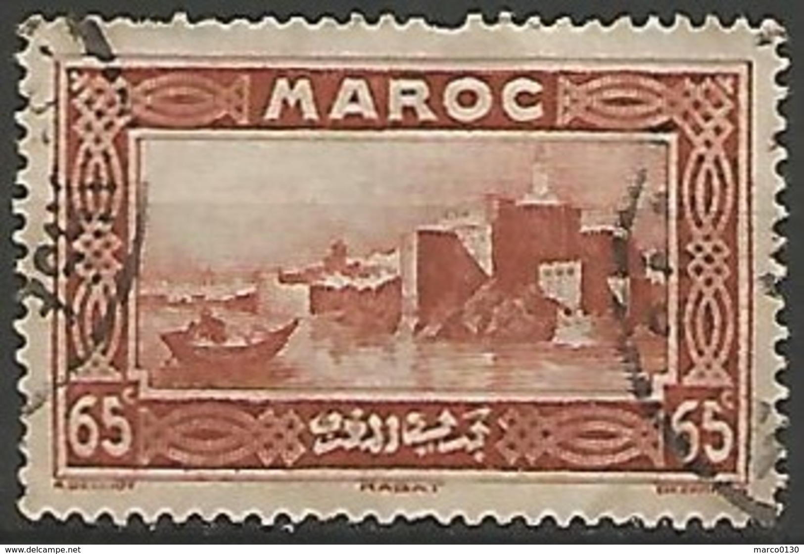 MAROC N° 140  OBLITERE - Usati