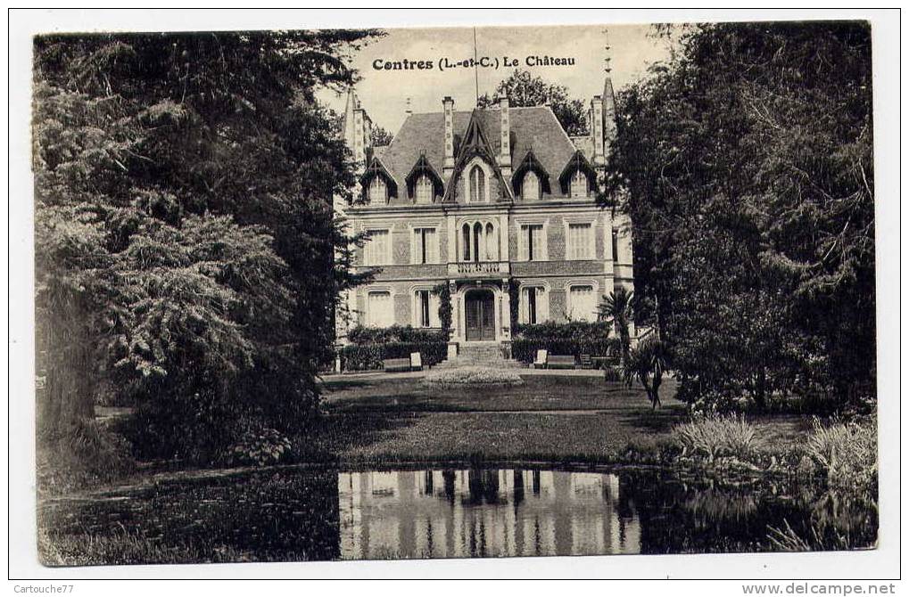 K10 - CONTRES - Le Château (1931) - Contres