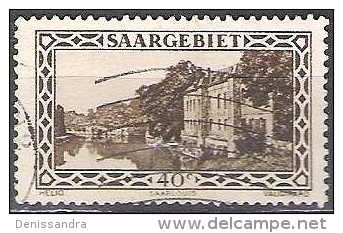 Saargebiet 1926 Michel 113 0 Cote (2011) 0.60 Euro Sarrelouis Caserne Cachet Rond - Used Stamps