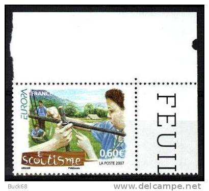 FRANCE  2207 ** MNH Baden POWELL Et Le Mouvement Scout Pfadfinder Pathfinder Scoutisme - Nuevos