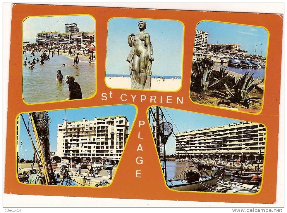 SAINT CYPRIEN PLAGE 1978 - Saint Cyprien