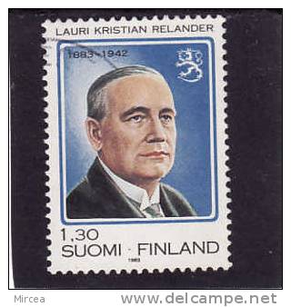 Finlande 1983 - Yv.no.892 Oblitere(d) - Oblitérés