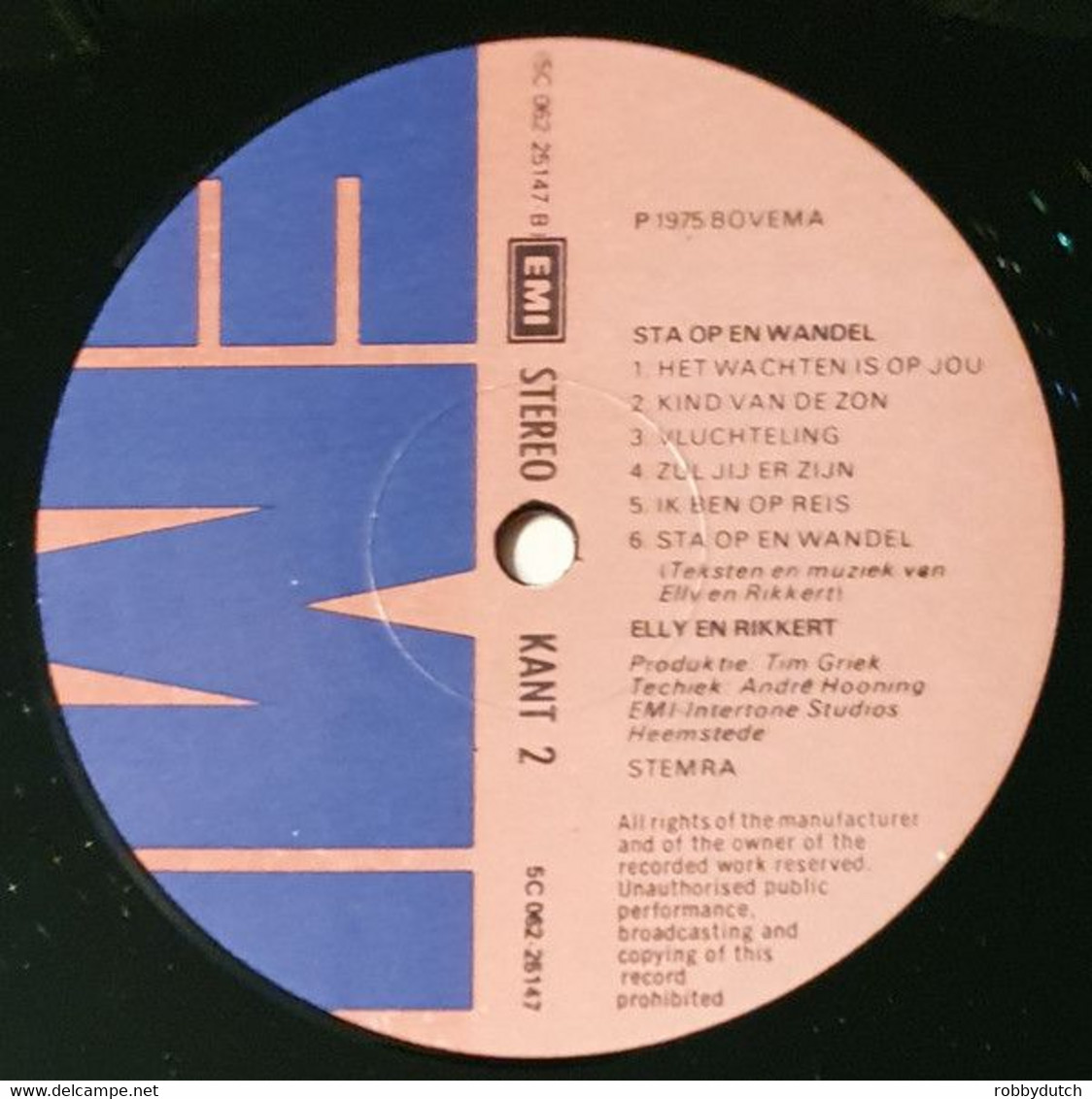 * LP * ELLY & RIKKERT - STA OP EN WANDEL (Holland 1975 Ex-!!!) - Religion & Gospel
