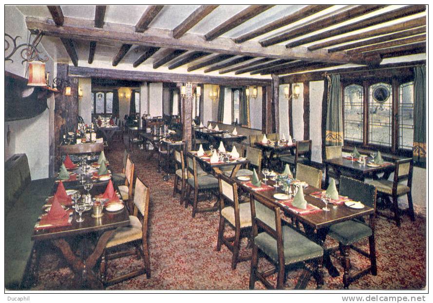 ROYAUME UNI THE TUDOR RESTAURANT ALVESTON MANOR HOTEL STRATFORD UPON AVON - Stratford Upon Avon