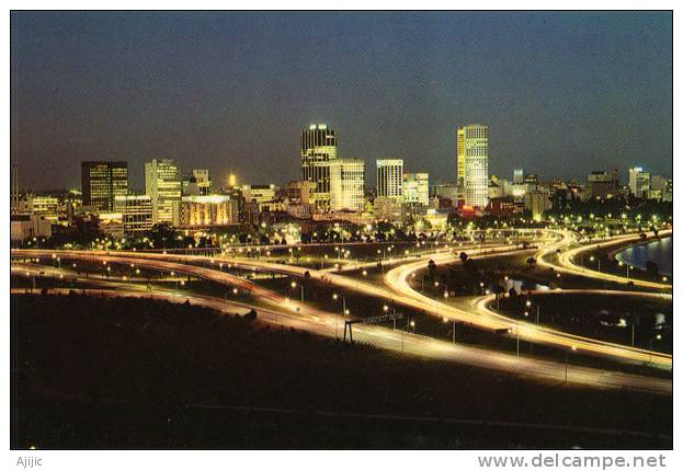 Australie. Vue De Perth (Western-Australia) La Nuit . Un Entier Postal Neuf. PRIX REDUIT! - Ganzsachen