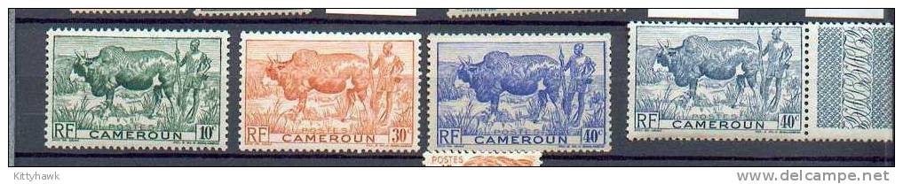 CAM 98 - YT 276 à 289*/ 291 à 294 * - Deux 278 : Variété De Couleur - Unused Stamps