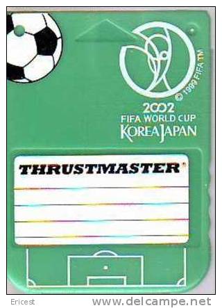 CARTE MEMOIRE PS1 1MO VERTE THRUSTMASTER FIFA 2002 - Accessories