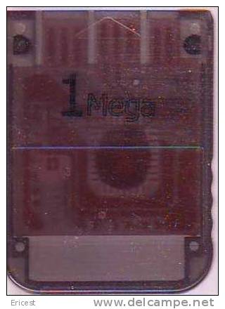 CARTE MEMOIRE PS1 MARRON TRANSPARENTE 1 MO - Accessoires