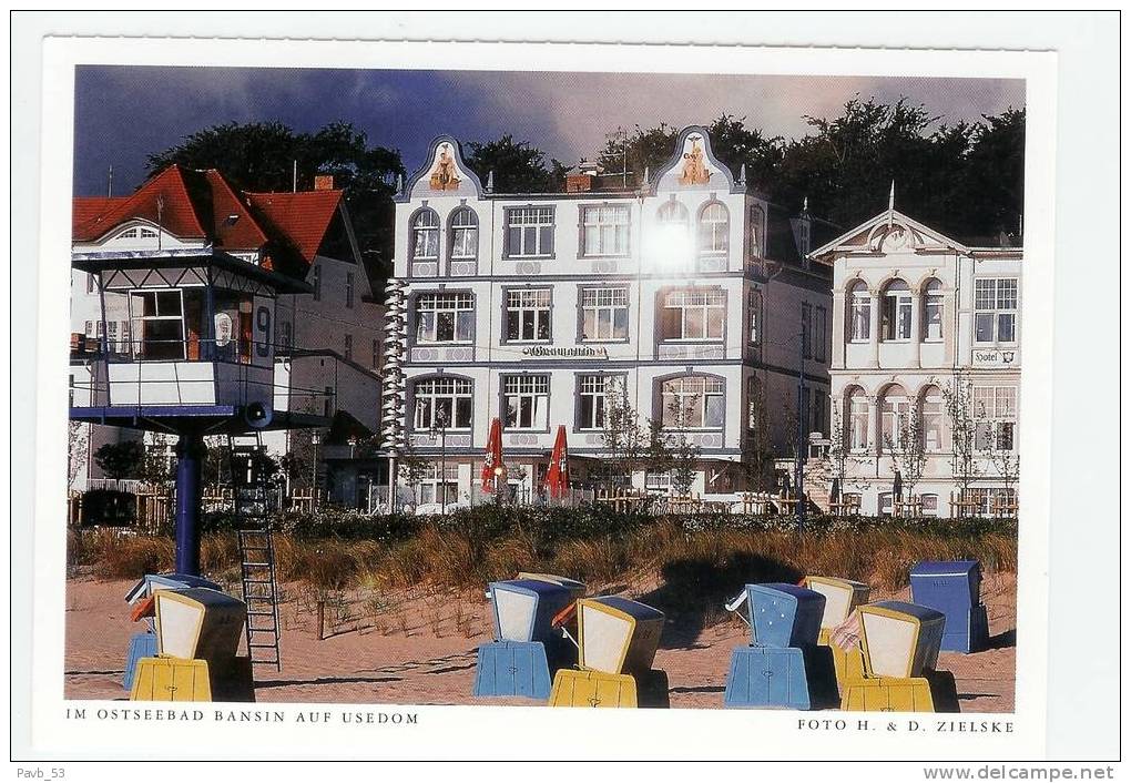 Usedom (Mecklenburg) : Im Ostseebad Bansin - Usedom