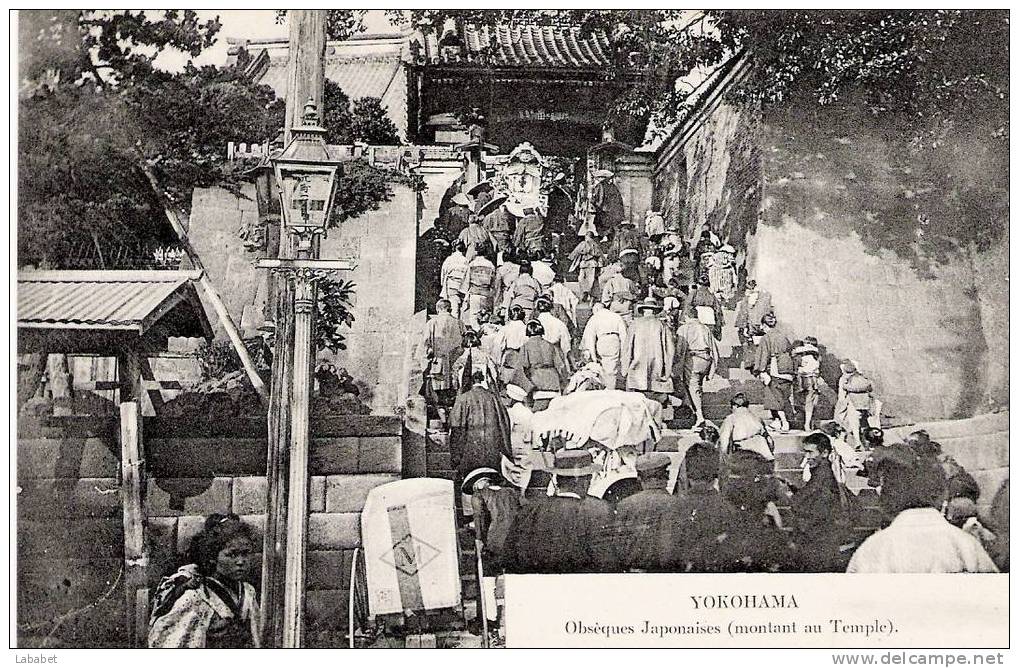 YOKOHAMA   OBSEQUES JAPONNAISES - Yokohama