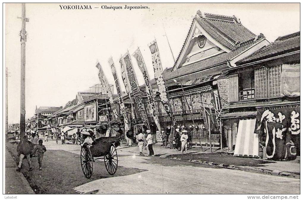 YOKOHAMA   OBSEQUES JAPONNAISES - Yokohama