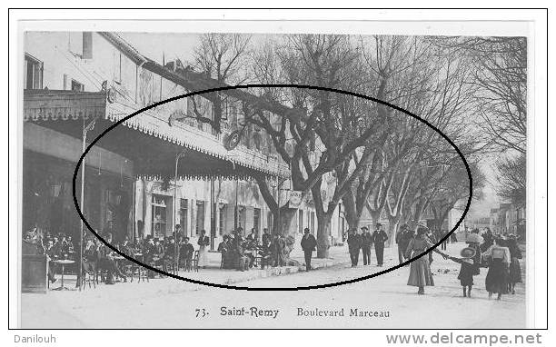 13 / FL/ SAINT REMY DE PROVENCE / Boulevard Marceau, N° 73 / ANIMEE (café Sur La Gauche) - Saint-Remy-de-Provence