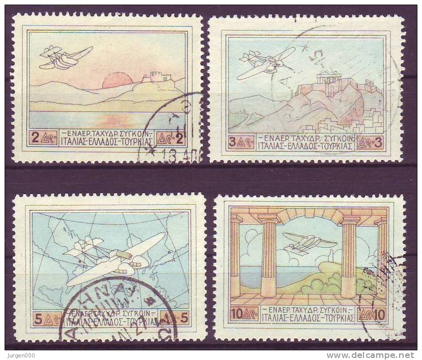 Nr 300/303, Michel = 40 € (X09497) - Used Stamps