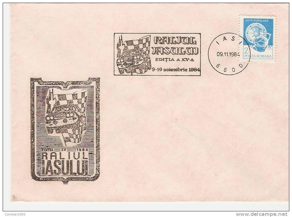 Romania / Special Cover With Special Cancellation - Auto's