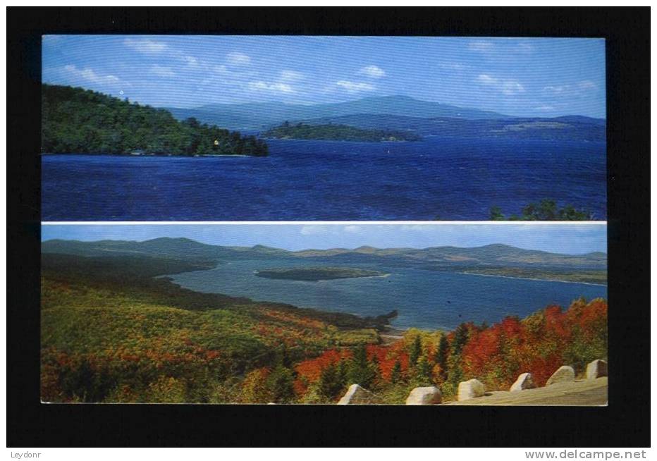 Rangeley Lake - Top / Mooselookmeguntic Lake  - Bottom - Maine - Sonstige & Ohne Zuordnung