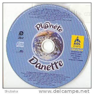 ** RARE **       KIT INTERNET  AOL          PLANETE DANETTE - Kits De Connexion Internet