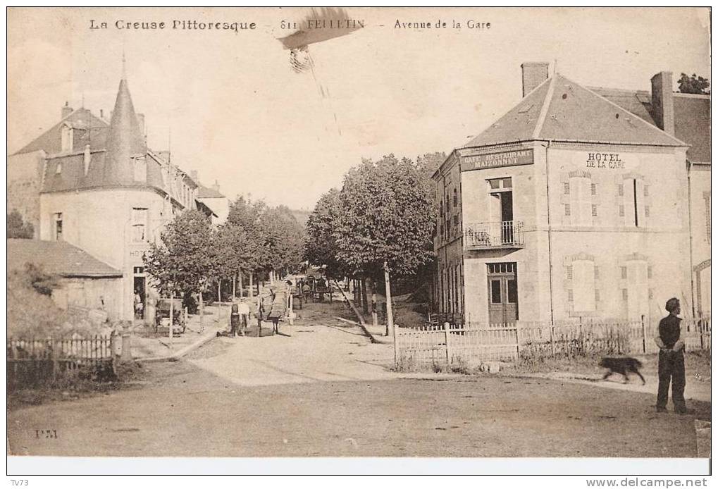 CpE0411 - FELLETIN - Avenue De La Gare - (23 - Creuse) - Felletin