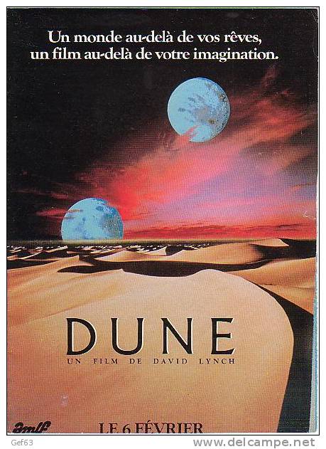 DUNE - Bioscoopreclame