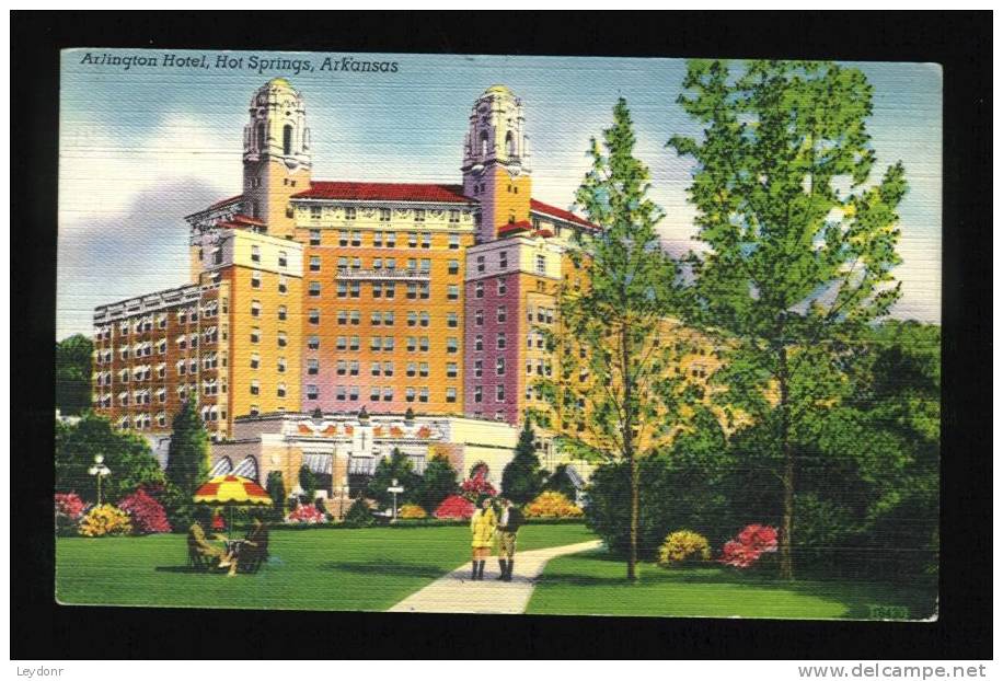 Arlington Hotel, Hot Springs, Arkansas 1953 - Hot Springs