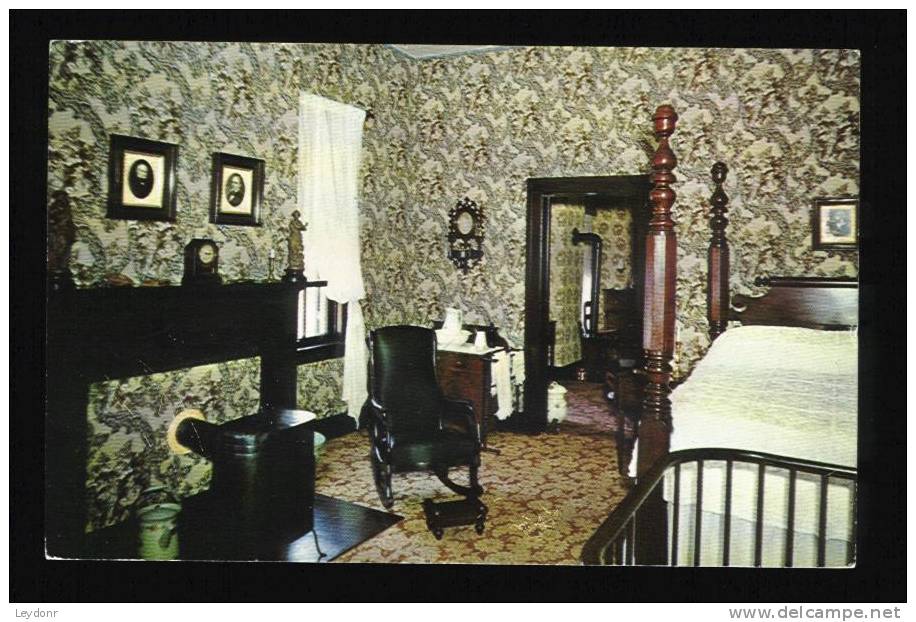 Mr. Lincoln's Bedroom - Abraham Lincoln's Home Springfield, Illinois - Springfield – Illinois