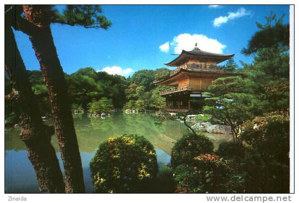 CARTE POSTALE DU JAPON - KYOTO - LE TEMPLE DE KINKAKUJI - Kyoto