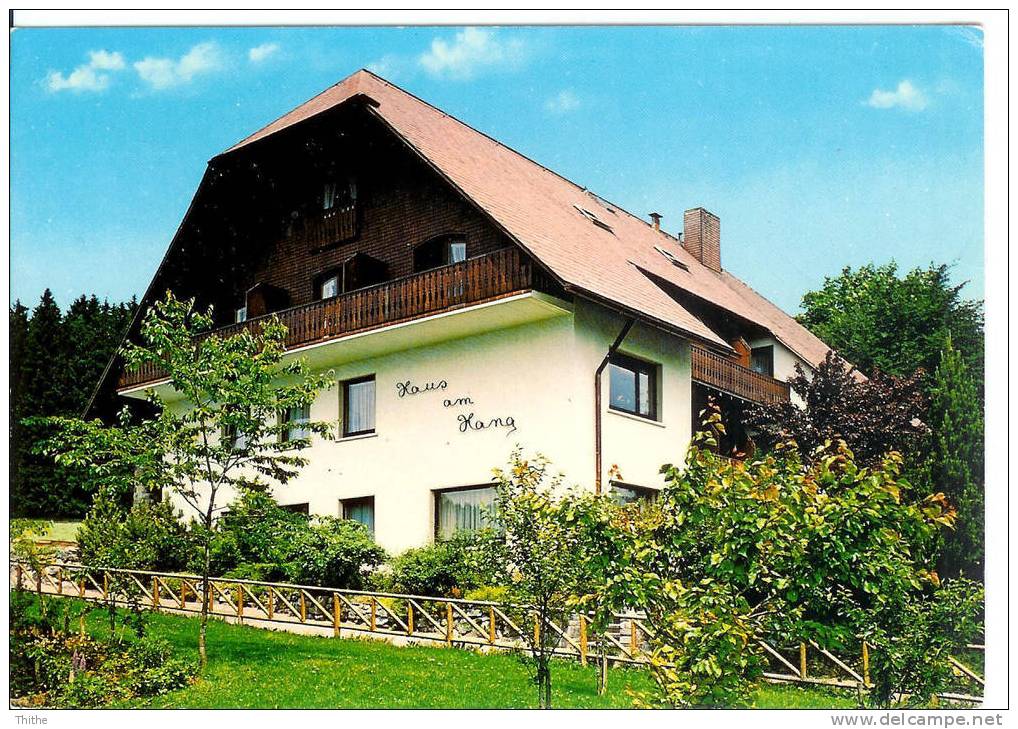 LENZKIRCH - SAIG Hotel - Pension "Haus Am Hang" - Hochschwarzwald