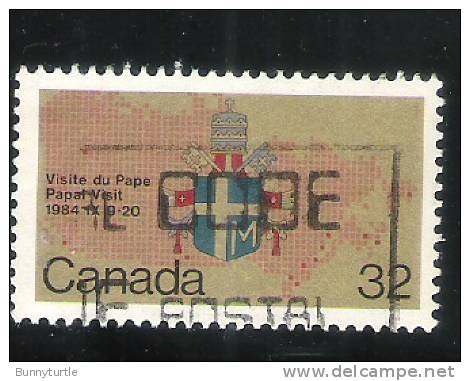 Canada 1984 Papal Visit Used - Oblitérés