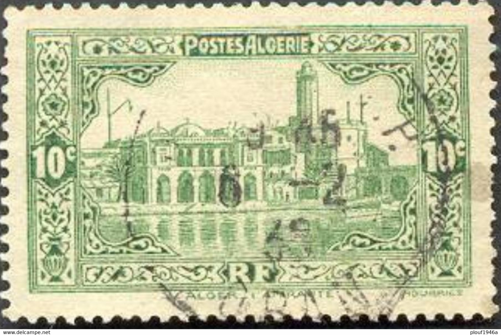 Pays :  19 (Algérie Avant 1957)   Yvert Et Tellier N°: 105 (o) - Oblitérés