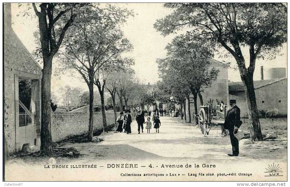 26 - DROME - DONZERE - AVENUE De La GARE - Donzere