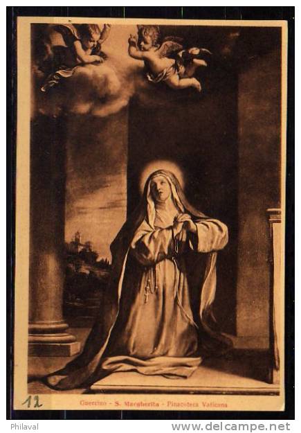 Images Religieuses ( Cartes ), De Murillo & Guercino, Pinacoteca Vaticana - Religion & Esotérisme