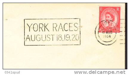 1964 Gran Bretagne York  Course Chevaux Corse Cavalli  Horse Races - Hippisme