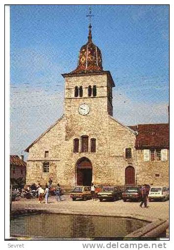 CLAIRVAUX LES LACS.-  L'Eglise. Cpm - Clairvaux Les Lacs