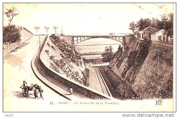 Algérie - M163 - Bone - La Passerelle De La Tranchée - état - Annaba (Bône)