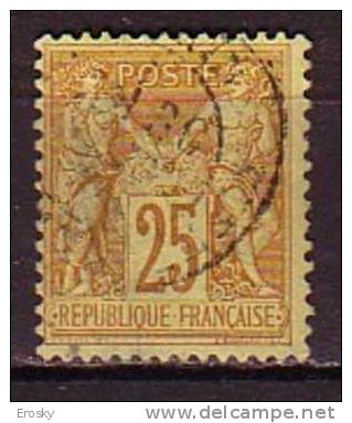 M0148 - FRANCE Yv N°92 - 1876-1898 Sage (Type II)