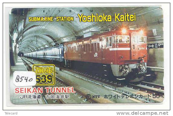 Phonecard Telefonkarte Tram Train (8540) Trein Locomotive Eisenbahn Zug Japon Japan Telecarte - Trains