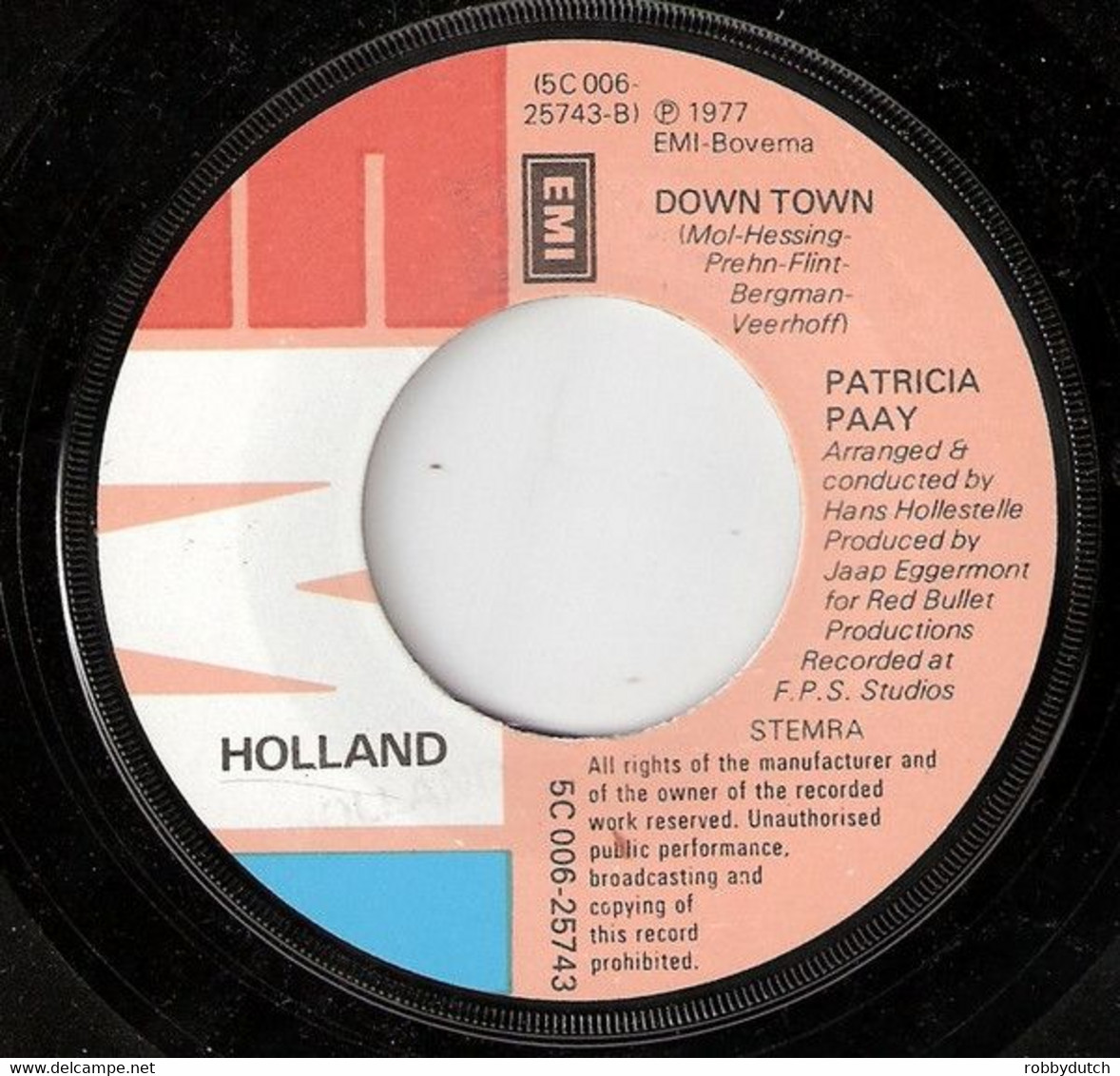 * 7" * PATRICIA PAAY - LIVIN' WITHOUT YOU (Nederpop 1977) - Disco, Pop