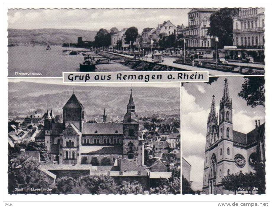 Gruss Aus REMAGEN A. Rhein - Remagen