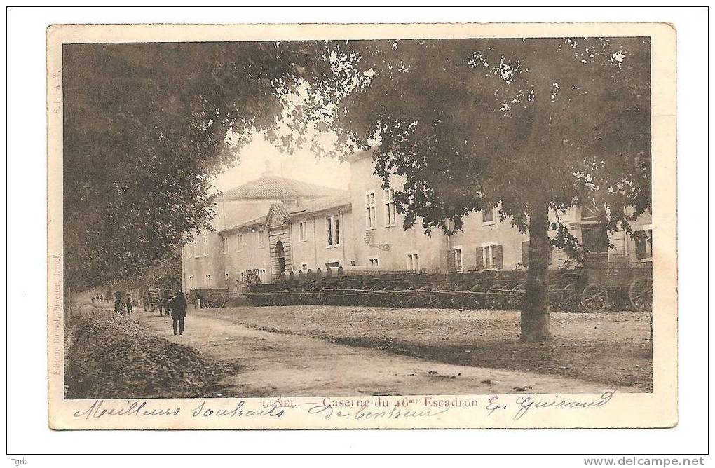 Lunel   Caserne Du 16éme Escadron - Lunel