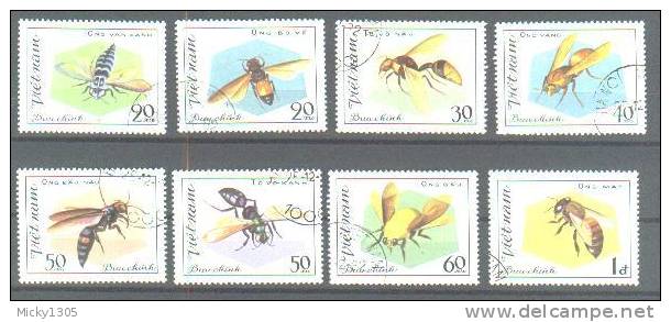 Vietnam - Satz Gestempelt / Set Used (M654) - Abeilles