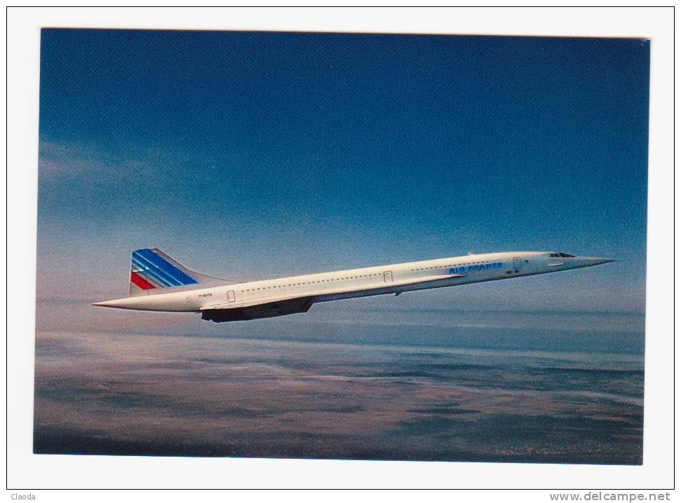 4457 CP AIR FRANCE - CONCORDE - 1946-....: Moderne