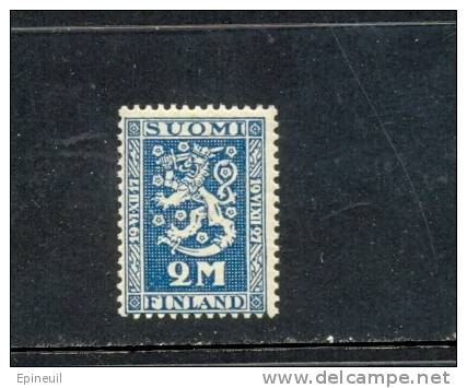 FINLANDE * 1927 N° 123 YT - Unused Stamps