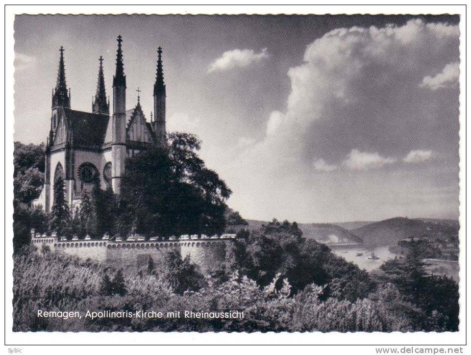 REMAGEN - Apollinaris Kirche Mit Rheinaussicht - Remagen