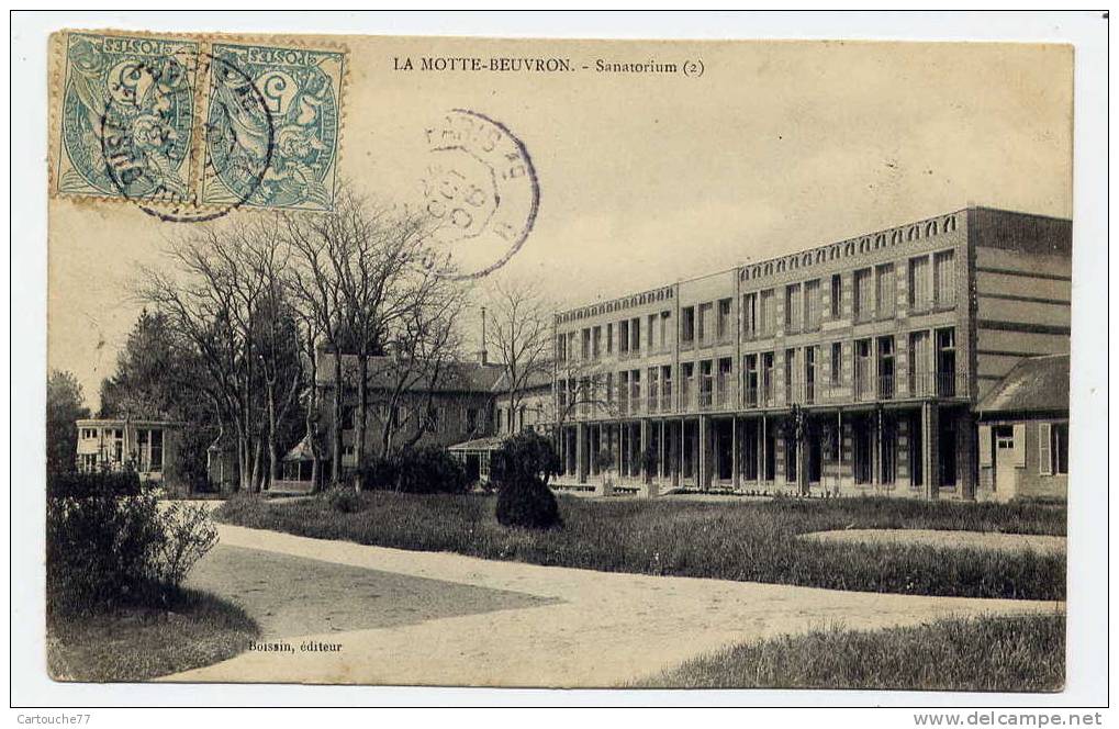 K10 - LAMOTTE-BEUVRON - Sanatorium (2) - 1906 - Lamotte Beuvron