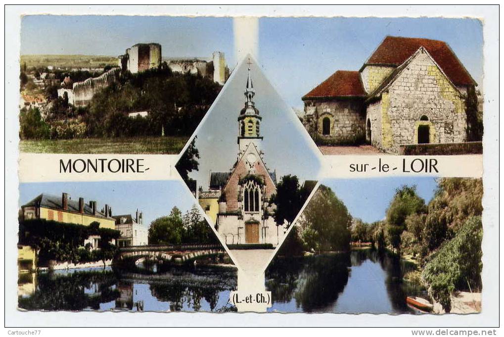 K10 - MONTOIRE-sur-le-LOIR - Jolie Multivues Semi-moderne (1958) - Montoire-sur-le-Loir